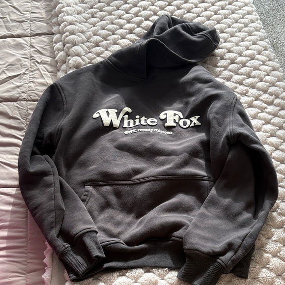 White Fox Boutique Tops - White fox Gray Hoodie